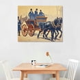 thumbnail image 3 of COMIO M17 Vintage Newmann The Great Blindfold Drive Magic Magician Poster Re-Print, 3 of 5
