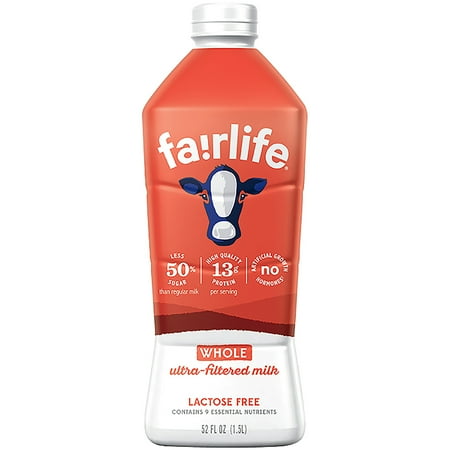 Fairlife, Whole Milk, 52 Oz. - Walmart.com