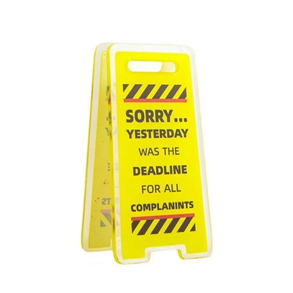 RKSTN Porte-Notes Adhésif Logo de Bureau Cadeaux Amusants pour Bureau Mini Enseigne de Bureau Cadeau pour Collègues Gestionnaire Superintendant