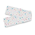thumbnail image 7 of Yayeee Table Runner 90 inches Long Home Kitchen Dinning Party Decoration, White Retro Pattern, 7 of 7