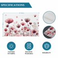 thumbnail image 6 of Watercolor Flowers Placemats Set of 4, Spring Pink Ink Floral Botanical Placemats for Dining Table, Place Mats for Kitchen Tabletop, Waterproof Wipeable Dining Table Mats Set, 6 of 9