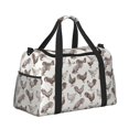 thumbnail image 2 of Fotbe Chickens Bolsa de Viaje con Estampado, Bolsa de Fin de Semana para Mujer con Compartimento para Zapatos, Bolsa de Gimnasio con Bolsillo Húmedo, 2 of 7