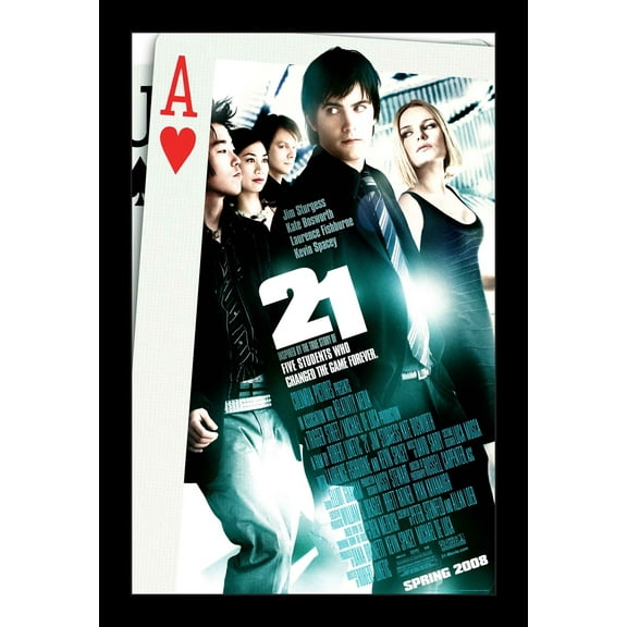 21 - 11x17 Framed Movie Poster