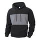 thumbnail image 4 of Dolkfu Sudadera con capucha a dos tonos para hombre, sudadera de felpa con capucha, ropa de calle de invierno para hombres XXL, 4 of 9