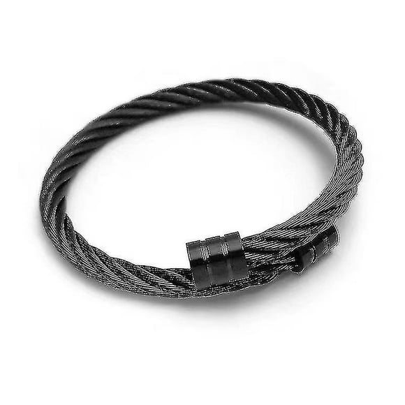 2 Pcs Titanium Ion Osmium Bangle - Magnetic Therapy Bracelet - Lymphatic Detox Magnetic Bracelet