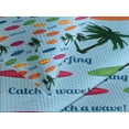 thumbnail image 4 of Ambesonne Surfboard Quilted Bedspread Set 3 Pcs, Exotic Hawaii Sports, King Size, Multicolor, 4 of 5