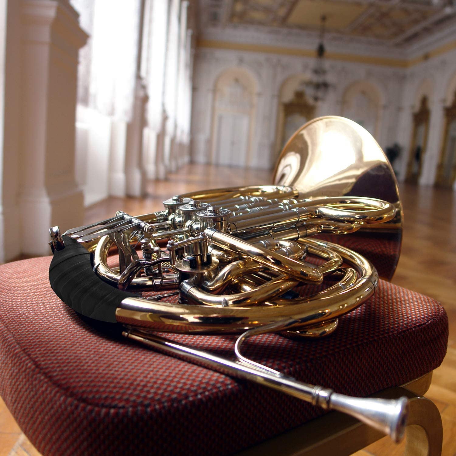 Eastar Single French Horn Gold Lacquer Student French Horn Marching