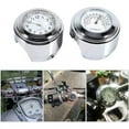 thumbnail image 2 of GETIT Aluminium Alloy Motorcycle Handlebar Clock, Shockproof Waterproof Thermometer Compatible with Universal Fit Handlebars With Easy Installation And Temperature, 2 of 5