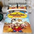 thumbnail image 4 of An american tail Themed Bed Sheet Set Three Piece Set 53x79 Inches Comfortable And Skin Friendly Unique Design Creating A Star Studded Night Home Decor Gifts For Family Friends fans, 4 of 6