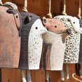 thumbnail image 5 of Vintage Hanging Animal Wind Chimes, Rustic Farmhouse Hanging Bells Animal Crafts for Outdoor Decor House Yard Garden Patio Gift, 5 of 6