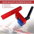 thumbnail image 4 of 2 Pieces 30 Type Miter Track Stop, T-Slot Attachment Miter Track Stop, T-Track Stop, Aluminum Alloy Miter Track Woodworking Tool Miter Track Stop T-Track Stops, 4 of 5