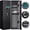 5-6 Fingerprint Gun Safe, variant on Kavey 5-6 Long Gun Safe, Digital Gun Safe with Inner Cabinet, Gun Storage for Shotgun with Dual Alarm & Mute Mode, Shotgun Safe with Backlit Keypad