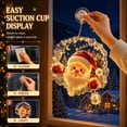 thumbnail image 6 of Christmas Suction Cup Window Light with Warm LED Glow, Santa Acrylic Hanging Decoration for Glass Windows, Doors and Holiday Displays, Festive Indoor Seasonal Decor, 6 of 7