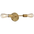 thumbnail image 7 of Access Lighting 2 Light LED Wall Sconce in Antique Brushed Brass Color, 7 of 7