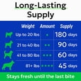 thumbnail image 6 of BARK&SPARK Probiotics Chews for Dogs & Digestive Enzymes + Digestion & Gut Health Treats, Probiotics for dogs, Fiber Supplement, Anti Diarrhea, Constipation, Upset Stomach&Gas Relief, 6 of 9
