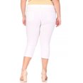 thumbnail image 4 of Women's Plus Size Casual Comfy Slim Pocket Jeggings Jeans Capri Pants, 4 of 6