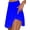 Blue 1, variant on Tennis Skirts for Women Golf Athletic Activewear Summer Solid Color Skorts with Inner Workout Shorts