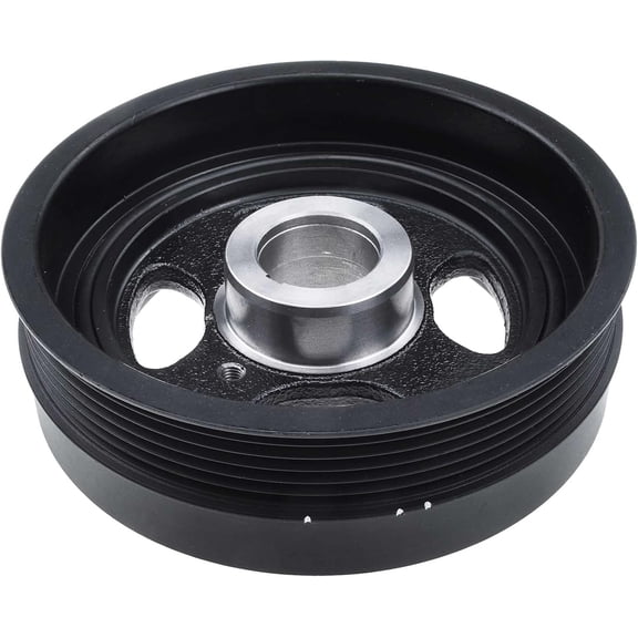 A-Premium Engine Harmonic Balancer Crankshaft Pulley Compatible with Nissan Altima 2013-2019, Frontier 2013-2014, Rogue 2014-2020, DOHC L4 2.5L, Replace# 123033TA0A, 12303-3TA0A