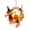 B, variant on Halloween Wreath with Light,10 Inch DIY Pumpkin Door Hanging Halloween Decor for Porch,Party,Home - Great Halloween Decorations & Halloween Lights,A/B/C(A)