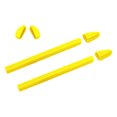 thumbnail image 2 of Vonxyz Yellow Replacement Earsocks Nosepieces Rubber Kits for Oakley Romeo 2 Sunglasses, 2 of 2