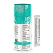 GuruNanda Cocomint Oil Pulling with Essential Oils & Vitamins D, E & K2 -Travel Mouthwash for Oral Care - 7 Sachets