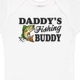 thumbnail image 4 of Inktastic Daddy's Fishing Buddy Boys Baby Bodysuit, 4 of 5