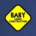 thumbnail image 2 of CafePress - Baby Under Construction Maternity T Shirt - Maternity Dark T-Shirt, 2 of 3