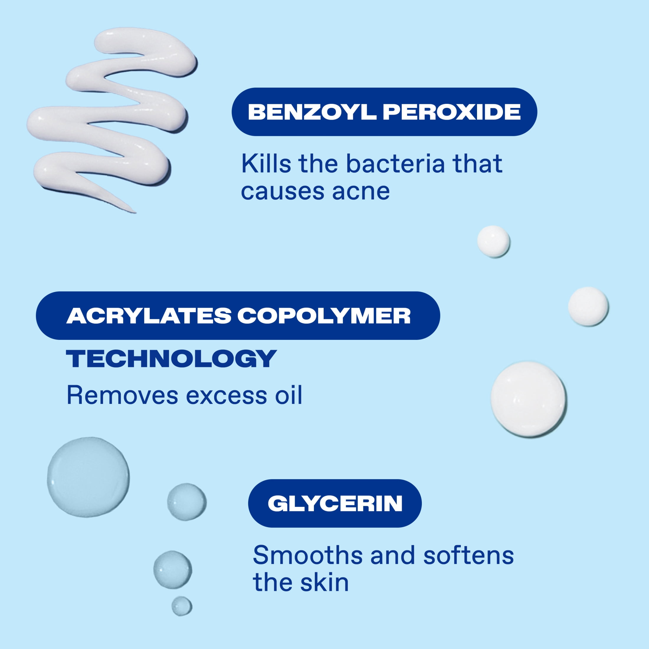 Differin Acne Spot Treatment with 10% Benzoyl Peroxide, Maximum Strength, Fast-Acting, Acne Treatment for Face & Body​, 1 oz