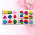 thumbnail image 3 of Miangastore Geometric Shape Plate Bamboo 2Pcs Square 6x6x0.2in, 3 of 8