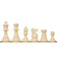 thumbnail image 7 of Club Special Silicone Chess Set Black & Ivory Pieces with Blue & Buff Silicone Board - 3.5" King, 7 of 7