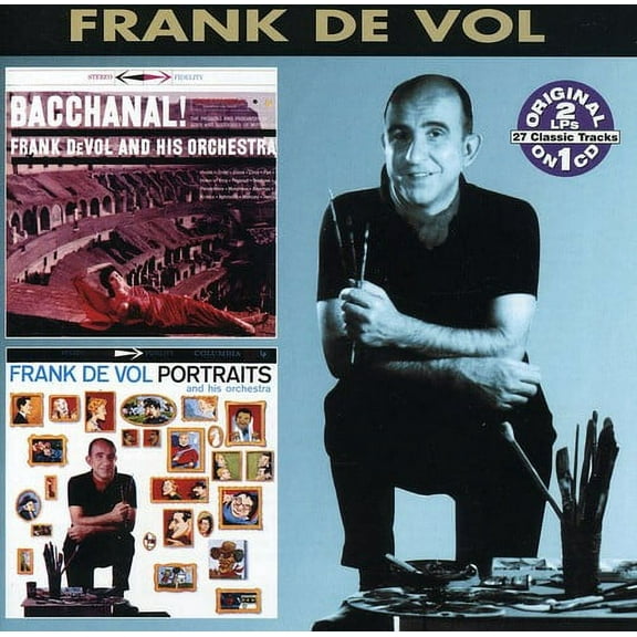 Frank Devol - Portraits/Bacchanal - Music & Performance - CD
