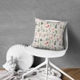 thumbnail image 4 of Set Of 4 Fresh Garden Pillow Covers 20x20 Inch Linen Decorative Square Throw Pillow Covers for Living Room Sofa Couch Decoration, 4 of 6