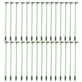 thumbnail image 2 of 30 Pack Plant Support Stakes, Upgrade Plant Support Garden Stakes, Single Plant Stem Flower Support Rod with Support Ring Cage for Indoor Outdoor Plants Rose Orchid Flowers Stem (10.6), 2 of 8