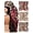 Leopard Print - Burgundy Trim+Beige Trim+Chocolate Trim, variant on Women's Leopard Print Bandanas 3 Pack 35” Wrap Neck Silk Headscarf Satin Square Head Scarf