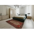 thumbnail image 5 of Ahgly Company Machine Washable Indoor Rectangle Traditional Gold Brown Area Rugs, 2' x 4', 5 of 7