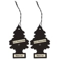 thumbnail image 1 of Ambientador para coche Little Trees Black Ice, paquete de 2, 1 of 1