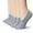 Grey, variant on WTXUE No Show Socks Womens, Low Cut Socks Women, 3 Pairs of Women's Summer Solid Color Sports Casual Shallow Mouth Anti Slip Boat Socks, Black, M