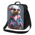 thumbnail image 1 of Disketp Lady Duck Bolsa Térmica Estampada para Almuerzo, Lonchera para Hombres y Mujeres Adultos, 1 of 7