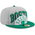 thumbnail image 3 of Men's New Era Gray/Kelly Green Boston Celtics Tip-Off Two-Tone 59FIFTY Fitted Hat, 3 of 6