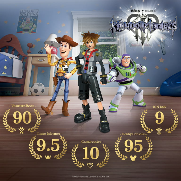 Kingdom Hearts III For PlayStation 4 PS4 PS5 RPG 4D 662248915050