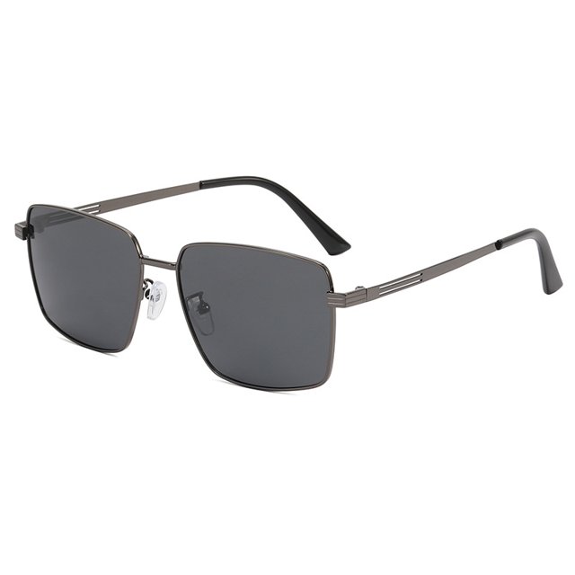 Gafas de sol polarizadas anti-ultravioleta cuadradas de metal Retro para hombre, gafas de sol especiales para conducir, gafas de pesca, marea ShuxiuWang 9024715082015