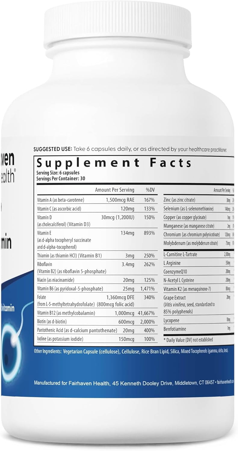FH PRO Fertility Supplements for Men and Women, Hormone Balance for Women, Sperm Health for Men, 30 Day Supply