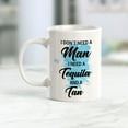 thumbnail image 2 of I Don't Need A Man I Need Tequila And A Tan 11oz Plastic Coffee Mug, 2 of 3