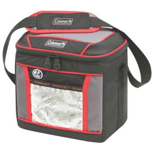 Gray Coleman 16-Can Soft Cooler with Removable Liner 