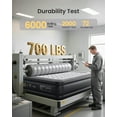 thumbnail image 5 of Air Mattress King with Built in Pump, Inflatable Mattress Blow Up Mattress 18 Raised Comfort,Upgraded Surface Portable Bed, Air Bed for Home, Guest, Camping, Colchone Inflable, 650 lbs, 5 of 8