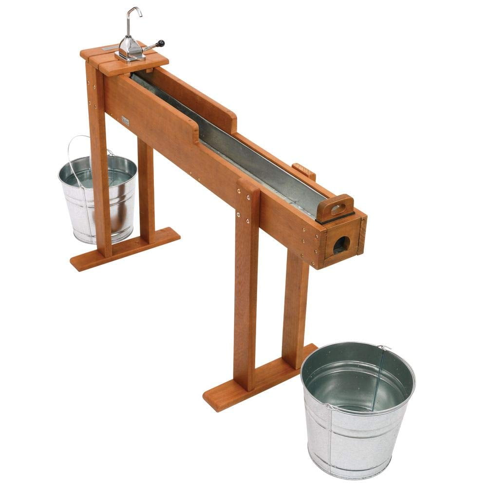 Environments Outdoor Water Trough with Pump