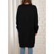 thumbnail image 5 of Suéter Cardigan PRETTYGARDEN Otoño para Mujer Negro Talla XL, 5 of 8