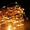 thumbnail image 2 of SAYFUT USB String Lights, 32ft/ 65ft, 100/ 200 LED Copper Wire Lights,Waterproof Solar Christmas Lights with 8 Lighting Modes for Tree Garden Patio Wedding Xmas Party, 2 of 5