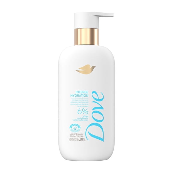 Jabón Liquido Corporal Dove Hidratación Intensiva 300 ml