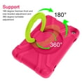 thumbnail image 5 of Dteck Case for Amazon Fire HD 8 / Fire HD 8 Plus (10th Generation, 2020 Released) - Heavy Duty Hybrid Shockproof Handle Case Protective Cover with 360 Rotating Kickstand, Rose/Green, 5 of 9